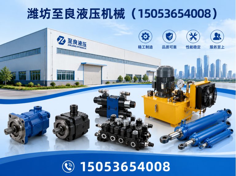 坊子区潍坊至良液压机械展示图